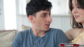 Teen girlfriend Megan Marx enjoys hump day with a massive hard hump