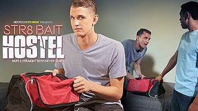 Damien Hyde & Daniel Flores in STR8 Bait Hostel: Straight Boys Never Learn - NextDoorWorld