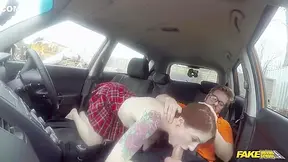 A Legal-age Chick Takes A Thrill Ride On A Dick During A Driving Lesson - Ryan Ryder