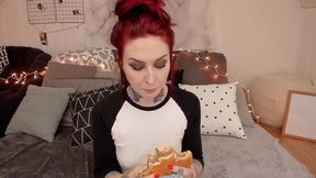 Eating a Whopper and Fries