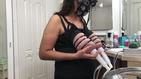 Hucow Milking on the Goat Milker Cam 3