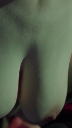 Busty Shemale Bonny Fucks Sexy Girl Raw in Dark Cyberpunk Corner - Hardcore Anal & Deep Throat