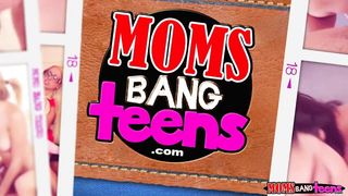 Moms Bang Teen  - Step Mom and stepdaughter share