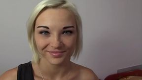 125-1- Zazie skym Babe fucks for creampie