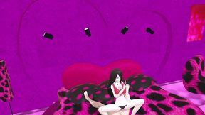 marceline the vampire dancing in her room and grinding on a dick