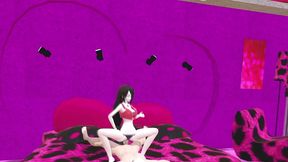 marceline the vampire dancing in her room and grinding on a dick