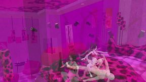 marceline the vampire dancing in her room and grinding on a dick