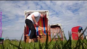 mein strandkorb im urlaub 2019 ** wangerland **
