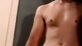 ”Straight deviant has meat blown by mature homosexuals”