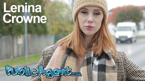 Public Sex rothaarige Britin Lenina Crowne erfickt sich schicke Villa