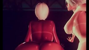 christie and elena just vibe fuck1
