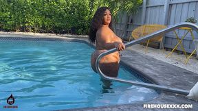 miss exquisite tease and pussy play after firehousexxx photoshoot