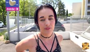 leila french colored hair. pierced nipples hard fucked