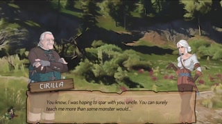 Ciri Training Becumming the Witcher Walkthrough part 4