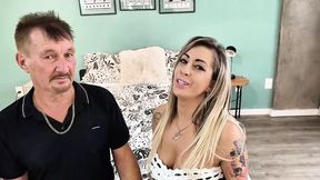 Fucking Two Delicious Babes Like This Makes The Old Man Go Crazy
