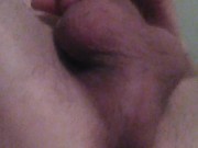 Transgirl Squeezing and Pulling Breasts and Playing with My Asshole