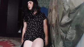 Lacy lingerie and a bratty mood