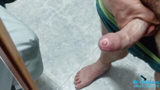 Masturbação, pênis, pênis enorme, papai, pênis branco grande, circuncidado – gays maduros amadores não circuncidados transando analmente