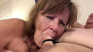 Granny Carmen Angel: Sexy Cocksucking, Deepthroating Gilf