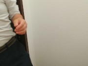 Guy masturbation. gay masturbation. japanese style. 男性トイレオナニー