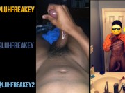 Black Teen Has a Verbal Intense Orgasm After Edging