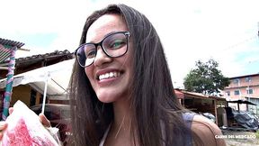 Hot Colombian picked up and fucked POV