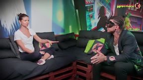 Gina Gerson's Wild Job Interview at Warehouse x