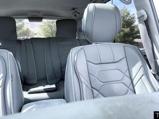TINY4K Isabella Jules Learns To Drive Her Instructors Stick Shift