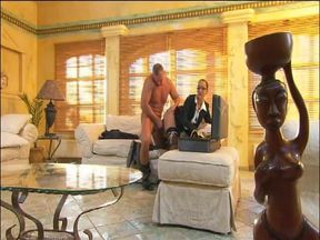 Slutty business lady fucked by rich boss during interview