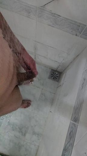 Cleaning My Dick in the Shower