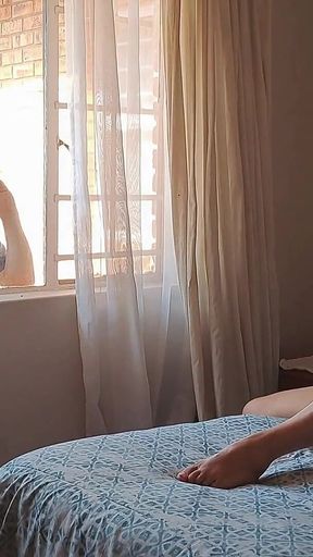 Cheating Wife Caught Masturbating! Fucks Pool Boy While Husband Is at Work