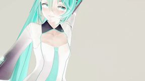 hatsune miku undress dance hentai vocaloid mmd 3d clear blue hair