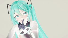 hatsune miku undress dance hentai vocaloid mmd 3d clear blue hair