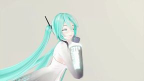 hatsune miku undress dance hentai vocaloid mmd 3d clear blue hair