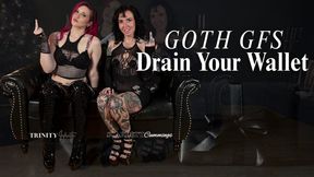 Goth Girlfriends Drain Your Wallet XXXMAS w Scarlett Cummings-DOUBLE DOMME DOUBLE DOMINATION FINANCIAL DOMINATION FEMDOM FEMDOM POV FEMALE DOMINATION GOTH GIRLS ALT GIRLS DRAIN SNAP TRIGGER HUMAN ATM