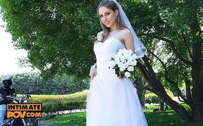 POV - Fucking the bride to be Jayla de Angelis on her wedding day