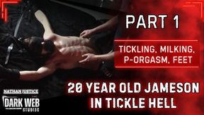 20 Year Old Construction Worker Jameson In Tickle Hell (Part 1)