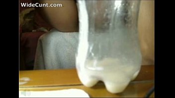 Latina in Webcam Fisting &amp_ Milking her Wide Cunt