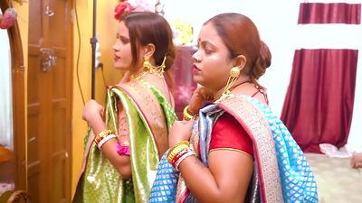 DESI MALLU TWO BAHBHI HARDCORE FUCK WITH LOCAL DEBAR WHEN THEY WERE ALONE AT HOME ( FULL MOVIE )