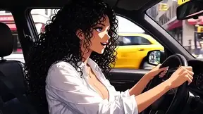Lonely taxi driver gets a surprise ride