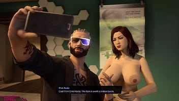 Saints Row The Heist &amp_ The Hazardous All Cutscenes With No Clothes