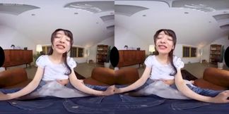 Mai Nanase Cheats in VR While Hubby Listens on Call