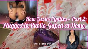 How Desire Ignites – Part 2: Plugged in Public, Gaped at Home
