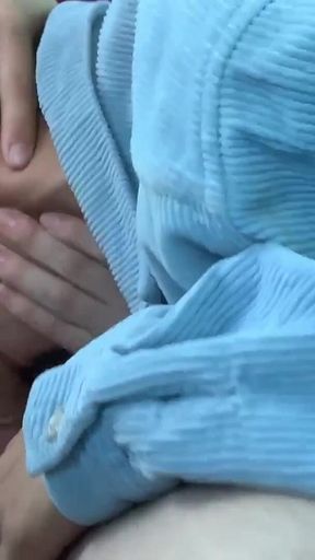 Sucking Huge Cum Load Caught Blowjob