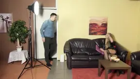 Hot blonde for hard cock!