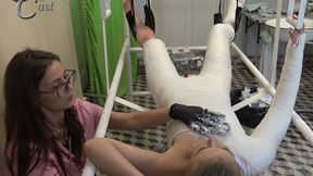 Bonnie half body cast making part two