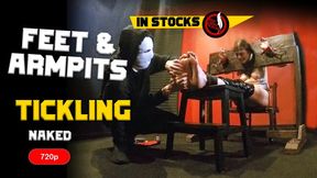 POV: Giantess Gaga | Cruel Feet & Armpit Tickling in Stocks | 720p