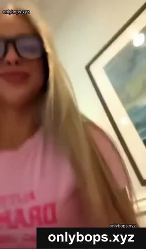 Famous celeb exposes her OnlyFans content on TikTok