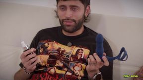 Mind-blowing Anal Toy Review Frenzy 10-10 Vs Cyrus 9-10 Made Me Cum so Hard! Prostate Orgasm with Honeyplaybox