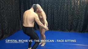 Crystal Richie vs The Mexican - Nude Face Sitting